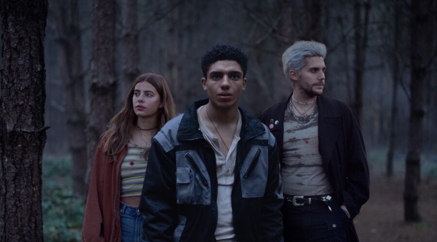 Da sinistra: Nadia Parkes, Jay Lycurgo ed Emilien Vakemans In