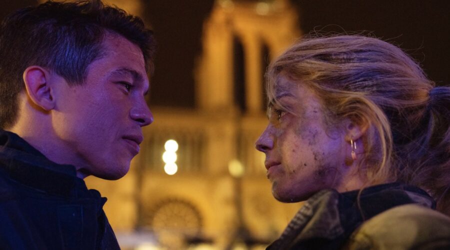 Da sinistra: Sandor Funtek e Megan Northam in una scena di 