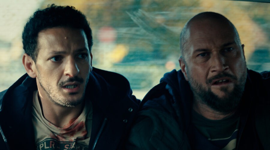 Da sinistra: Vincent Dedienne e François Damiens In