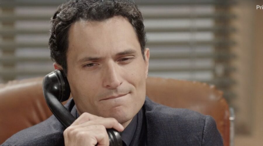 Alessandro Tersigni (Vittorio Conti) in una scena della puntata 23 de