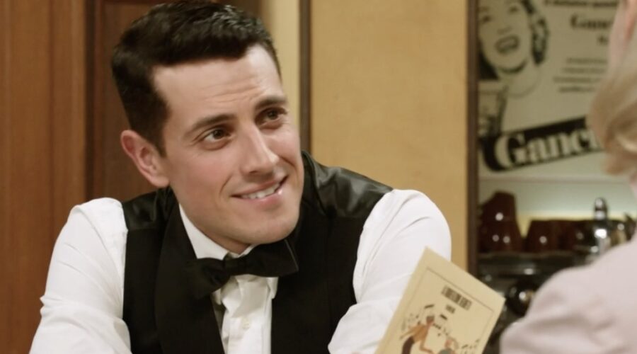 Emanuel Caserio (Salvatore Amato) in una scena della puntata 16 de