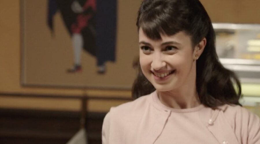 Clara Danese (Elvira Camarrone) in una scena della puntata 17 de 