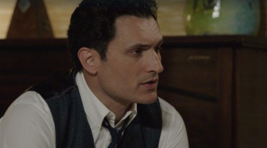 Alessandro Tersigni (Vittorio Conti) in una scena della puntata 21 de