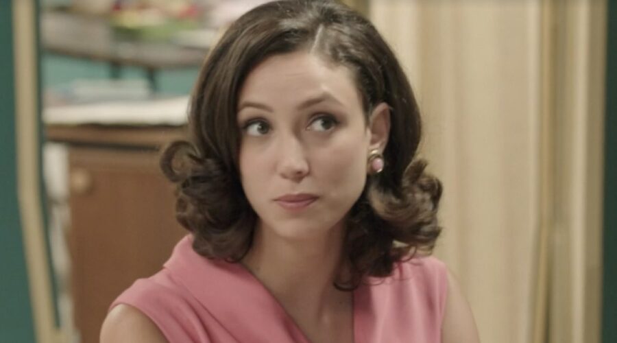 Lucrezia Massari (Flora Gentile Ravasi) in una scena della puntata 24 de