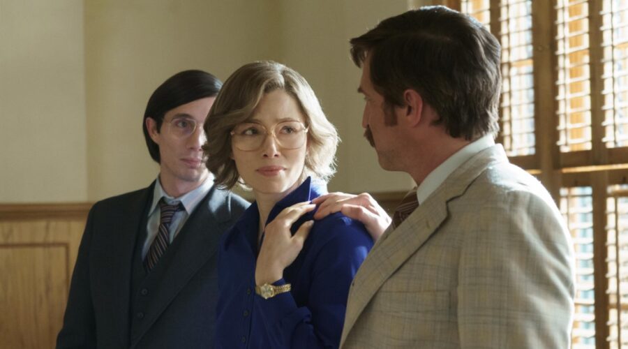 Jessica Biel in una scena di