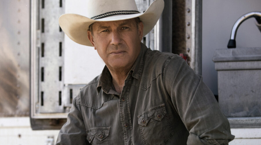 Kevin Costner in una scena di “Yellowstone”. Credits: Paramount Network.