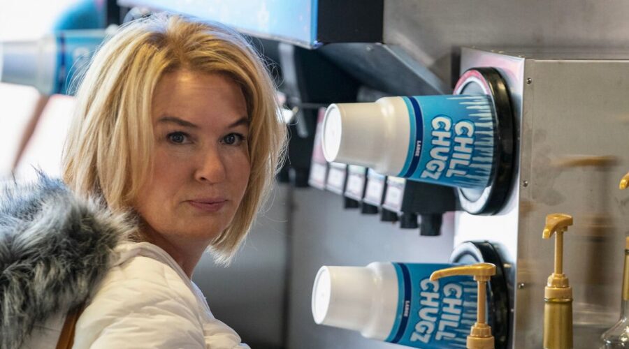 Renee Zellweger interpreta Pam in the thing about pam in