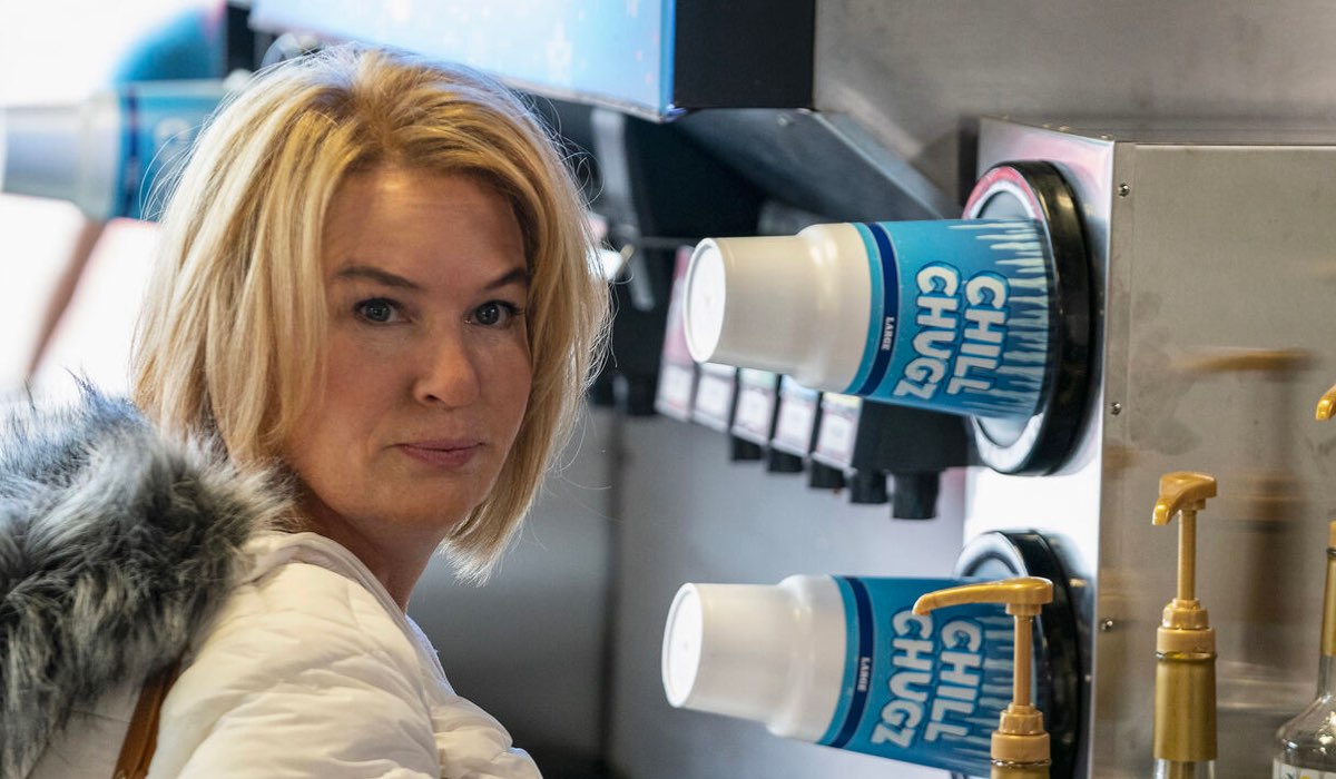 Renee Zellweger interpreta Pam in the thing about pam in