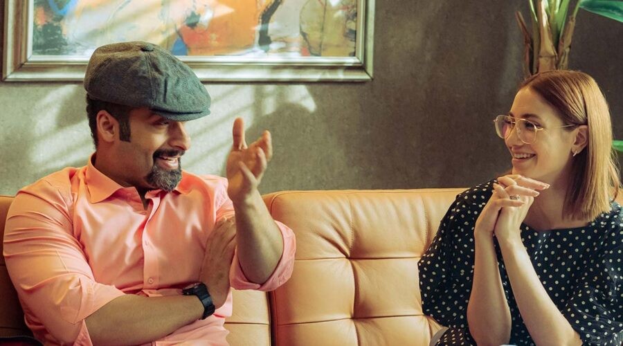 Khaled Ameen e Rawan Mahdi in una scena della serie TV