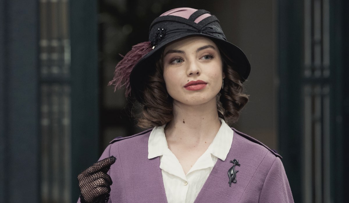 Lydia Pavon (Gabriela Salmeron, figlia di Genoveva) n una scena di