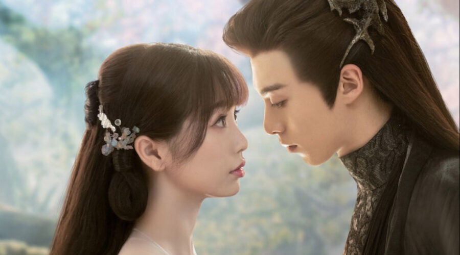 Yu Shuxin E Dylan Wang In Love Between Fairy And Devil Credits Netflix