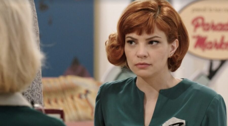 Gaia Bavaro (Gemma Zanatta) in una scena nella puntata 15 de