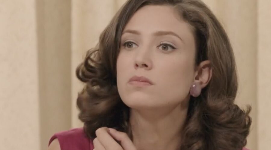 Lucrezia Massari (Flora Gentile Ravasi) in una scena della puntata 32 de 