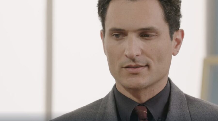 Alessandro Tersigni (Vittorio Conti) in una scena della puntata 33 de