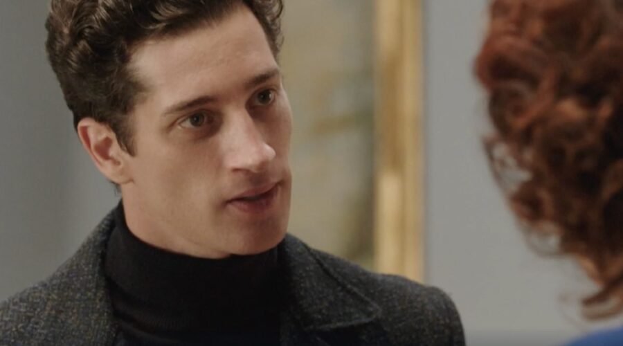 Moisé Curia (Marco di Sant’Erasmo) in una scena della puntata 38 de