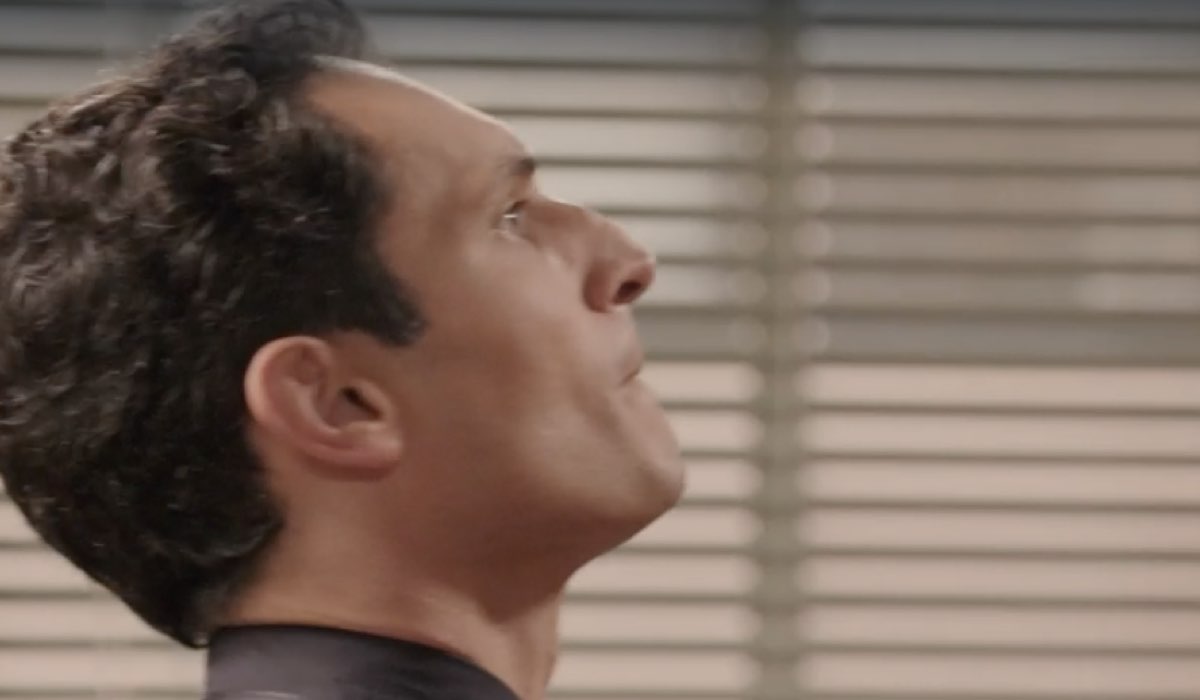 Alessandro Tersigni (Vittorio Conti) in una scena della puntata 40 de