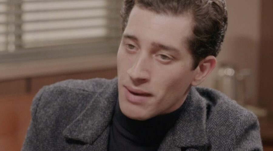 Moisé Curia (Marco di Sant’Erasmo) in una scena della puntata 45 de