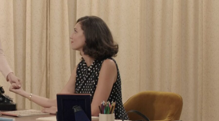 Lucrezia Massari (Flora Gentile Ravasi) in una scena della puntata 47 de