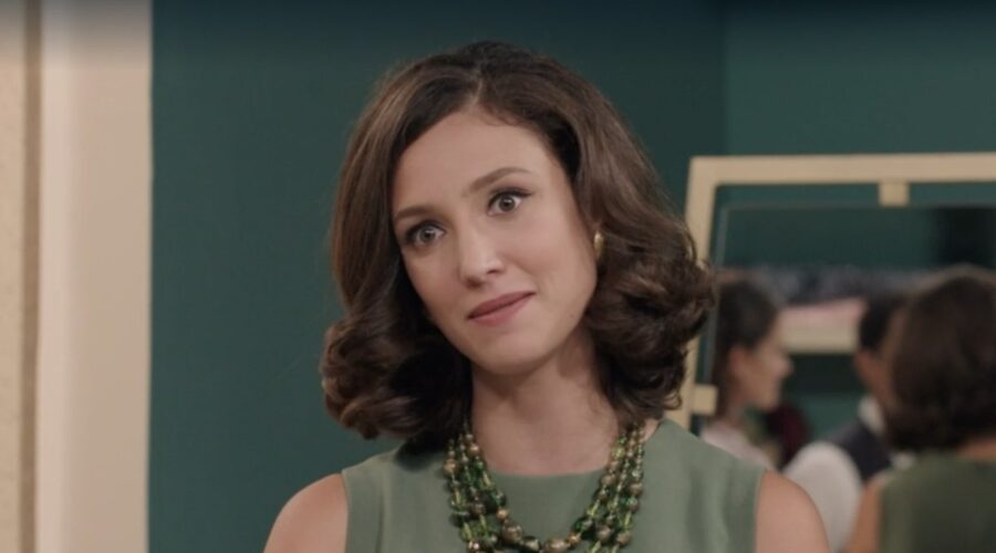 Lucrezia Massari (Flora Gentile Ravasi) in una scena della puntata 48 de