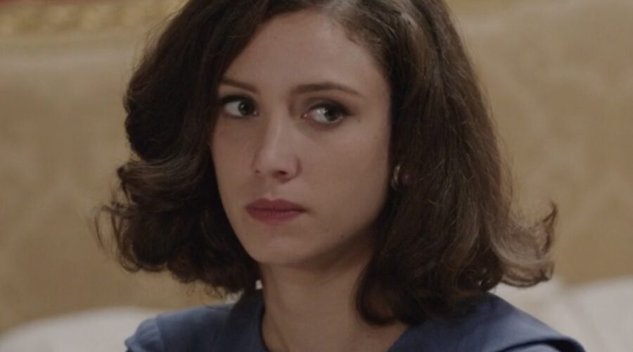 Lucrezia Massari (Flora Gentile Ravasi) in una scena della puntata 50 de