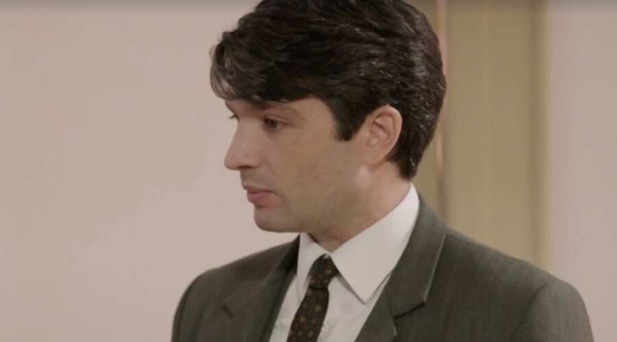 Filippo Scarafia (Roberto Landi) in una scena della puntata 52 de