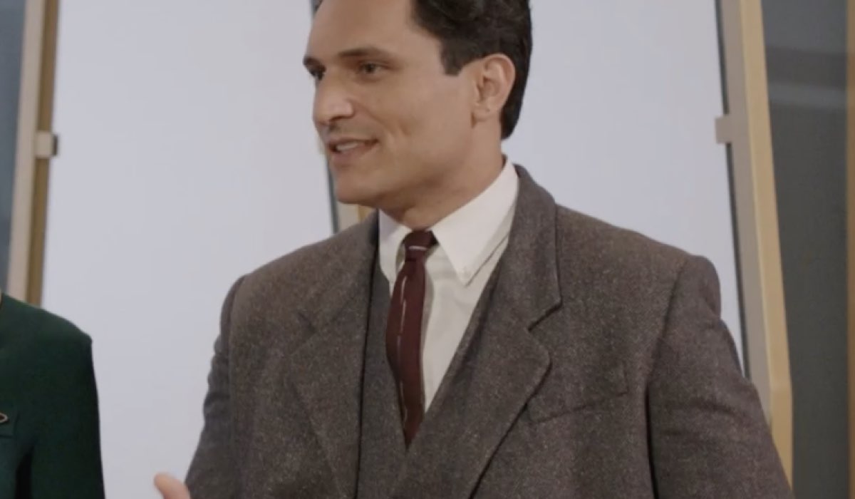 Alessandro Tersigni (Vittorio Conti) in una scena della puntata 52 de 