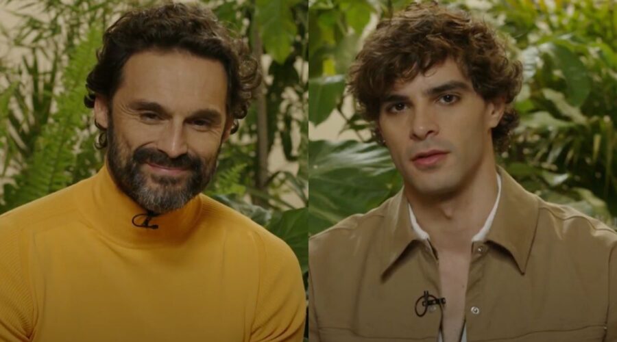 Da sinistra: Iván Sánchez e José Pastor. Cattura schermo Tvserial.it.