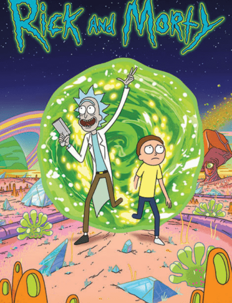 Locandina ufficiale ''Rick And Morty'' Credits Netflix