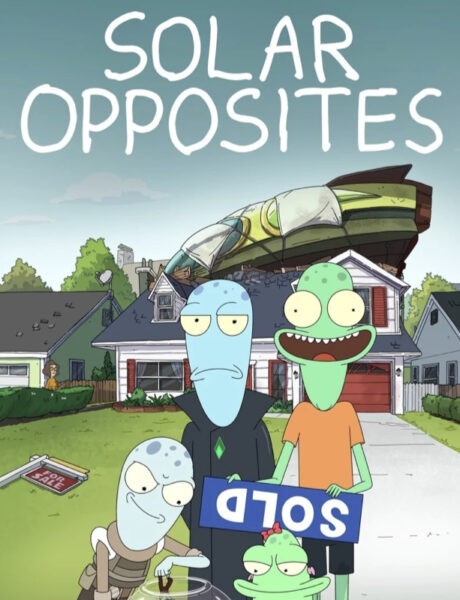 Locandina Ufficiale Solar Opposites Credits Disney Plus