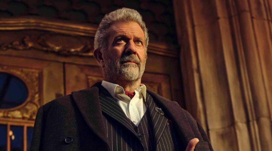 Mel Gibson in “The Continental”, la serie tv in arrivo su Prime Video. Credits: Amazon Italia.