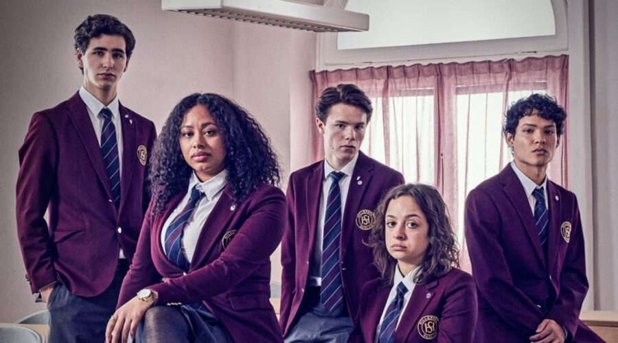 I protagonisti di “Young Royals”. Credits: Netflix.