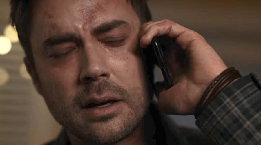 Zeke in un fotogramma di “Manifest” 4 episodio 10. Credits: Cattura schermo/Netflix.