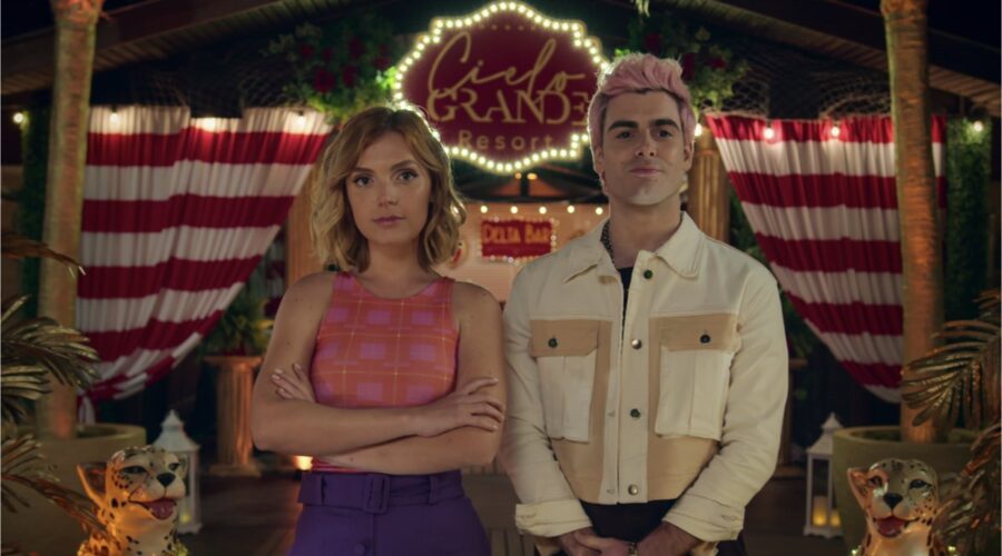 “Cielo Grande” stagione 2, Giulia Guerrini e Pasquale Di Nuzzo. Credits: Courtesy of Netflix © 2022.