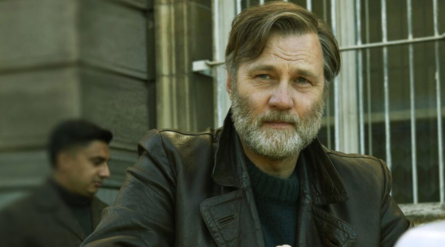 David Morrissey in una scena di 