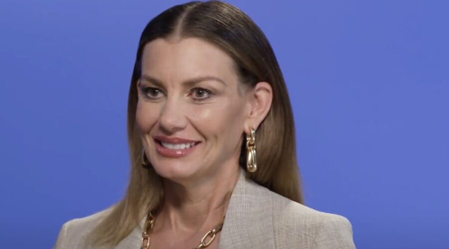 Faith Hill, intervista per “1883”. Credits: Fotogramma.