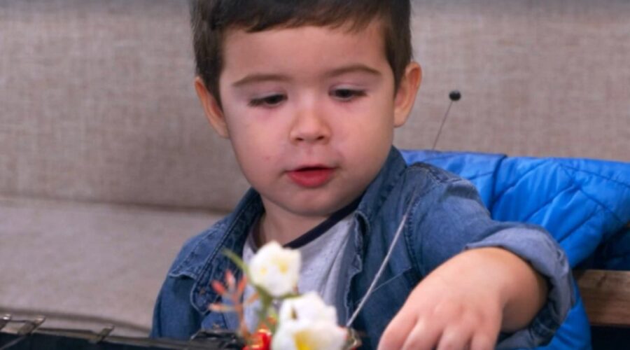 Federico Palladini in una scena di 