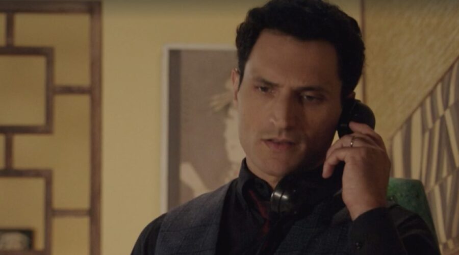 Alessandro Tersigni (Vittorio Conti) in una scena della puntata 56 de