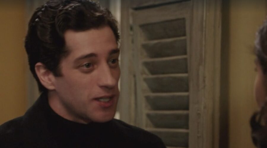 Moisè Curia (Marco di Sant’Erasmo) in una scena della puntata 50 de