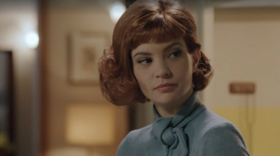 Gaia Bavaro (Gemma Zanatta) in una scena nella puntata 54 de