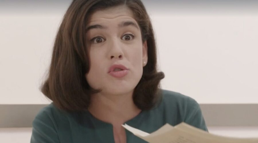 Grace Ambrose (Stefania Colombo) in una scena della puntata 54 de