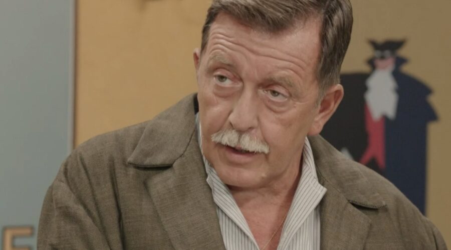 Pietro Genuardi (Armando Ferraris) in una scena della puntata 22 de