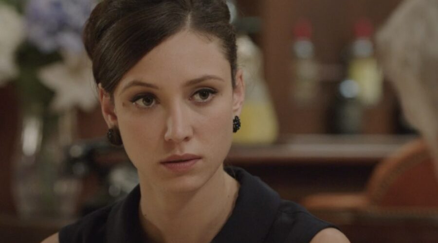 Lucrezia Massari (Flora Gentile Ravasi) in una scena della puntata 22 de 