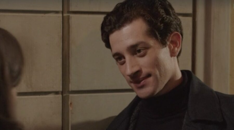 Moisè Curia (Marco di Sant’Erasmo) in una scena della puntata 59 de