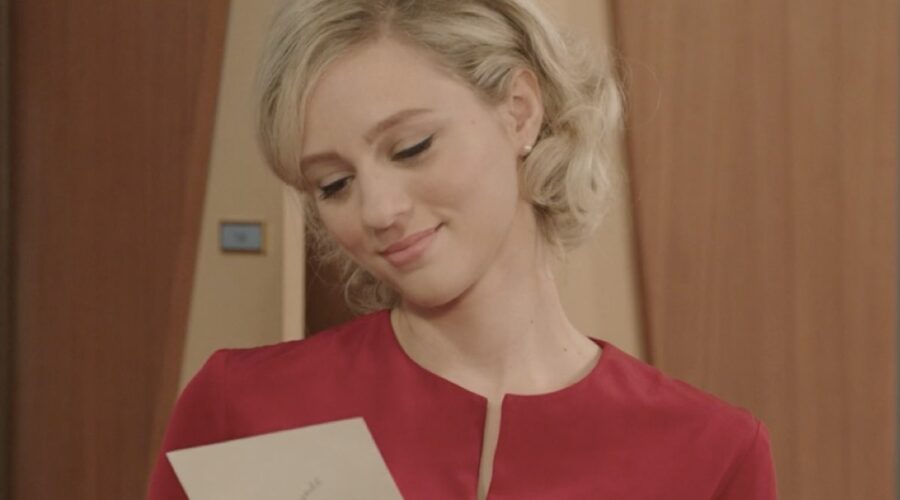 Francesca Del Fa (Irene Cipriani) in una scena della puntata 63 de