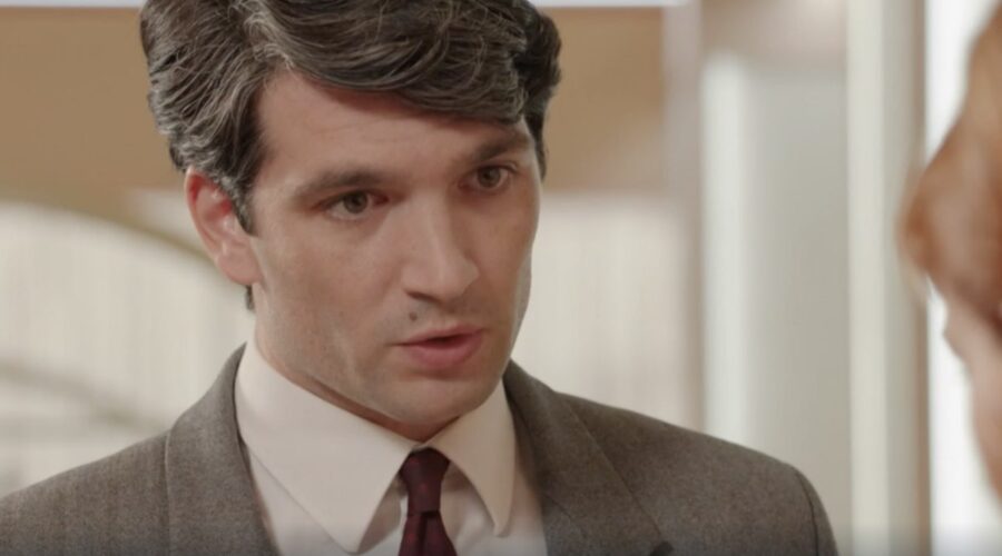 Filippo Scarafia (Roberto Landi) in una scena nella puntata 68 de