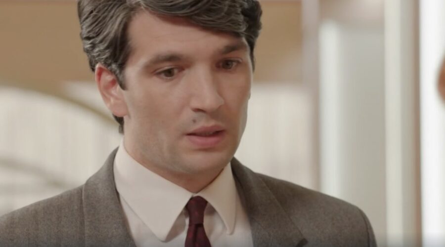 Filippo Scarafia (Roberto Landi) in una scena nella puntata 68 de