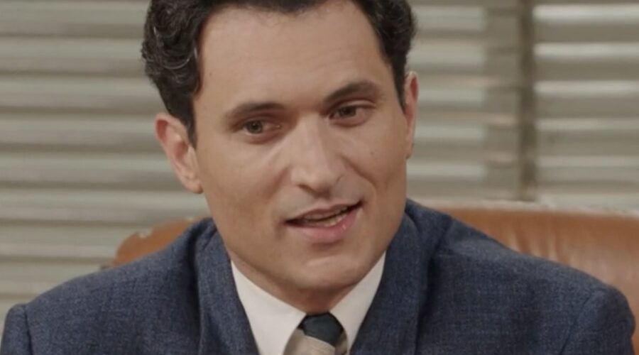 Alessandro Tersigni (Vittorio Conti) in una scena della puntata 68 de