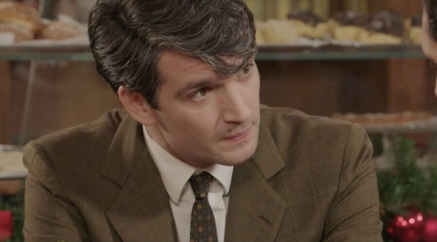 Filippo Scarafia (Roberto Landi) in una scena nella puntata 69 de