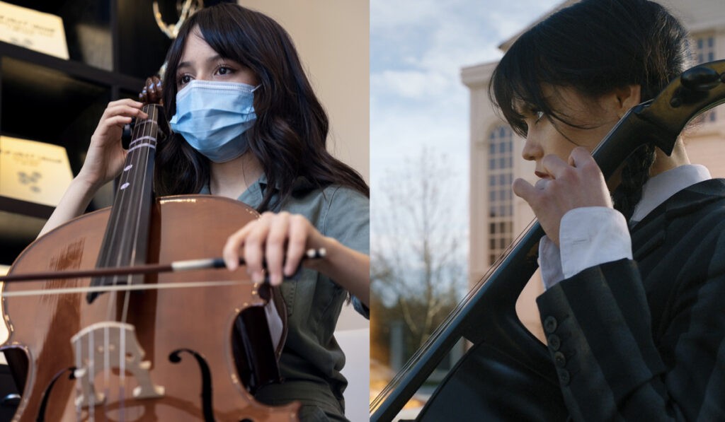 Mercoledì, ecco qual è il tipo di macchina da scrivere nella serie