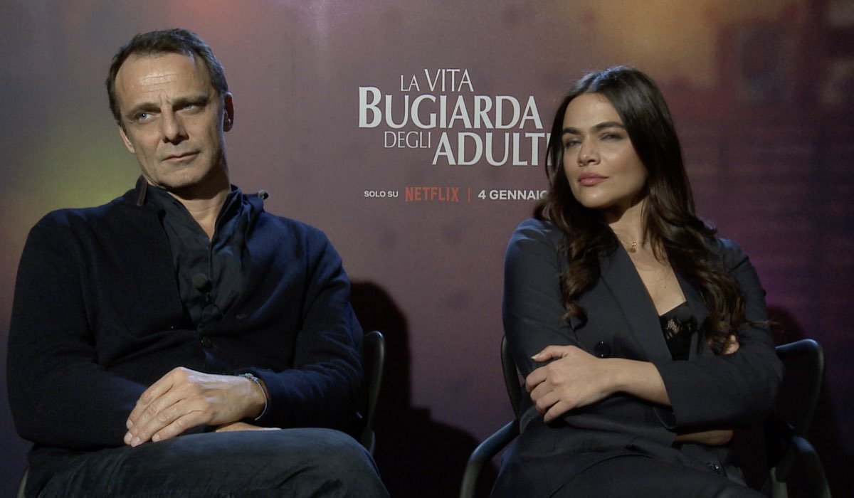 La Vita Bugiarda degli Adulti, Alessandro Preziosi e Pina Turco